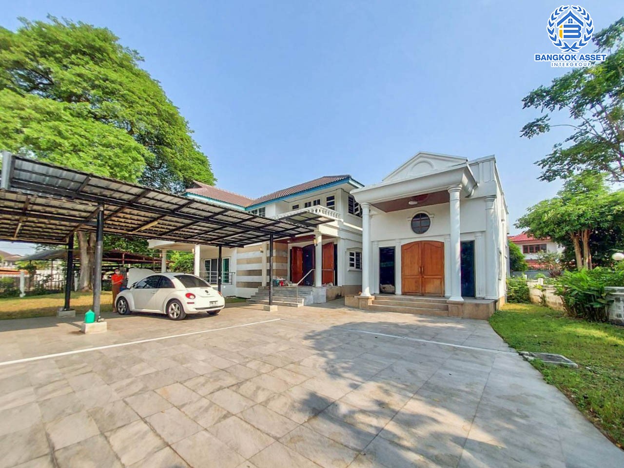 *****บ้านเดี่ยวมือสอง ม.ชวนชื่นพาร์ควิลล์ กาญจนาภิเษก หลังมุม บนเนื้อที่ 211 ตร.ว. ฟังก์ชันพร้อม 6 ห้องนอน 4 ห้องน้ำ 4 ที่จอดรถ บนทำเลศักยภาพติดถนน เชื่อมต่อถนนกาญจนาภิเษก, ถนนสิรินธร, ถนนบรมราชชนนี ใกล้เซ็นทรัลปิ่นเกล้า